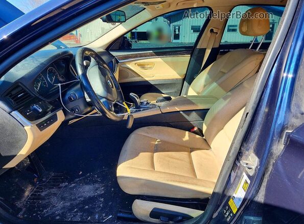 WBA5B3C59GG257715 2016 BMW 5 SERIES Черный Вид панели приборов