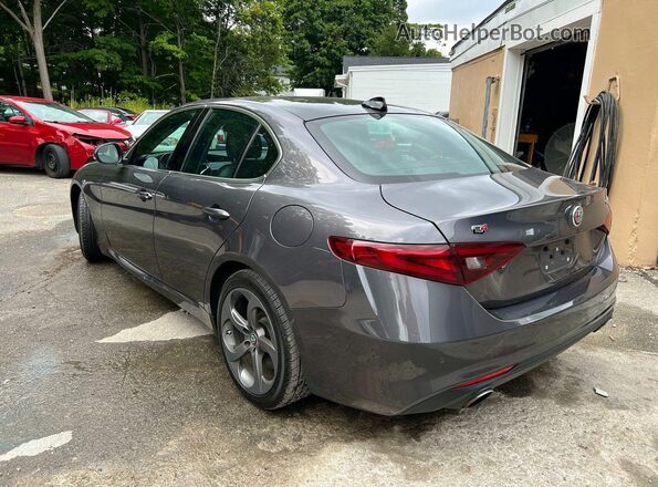 ZARFAEEN9H7544398 2017 ALFA ROMEO GIULIA Серый Передняя правая четверть