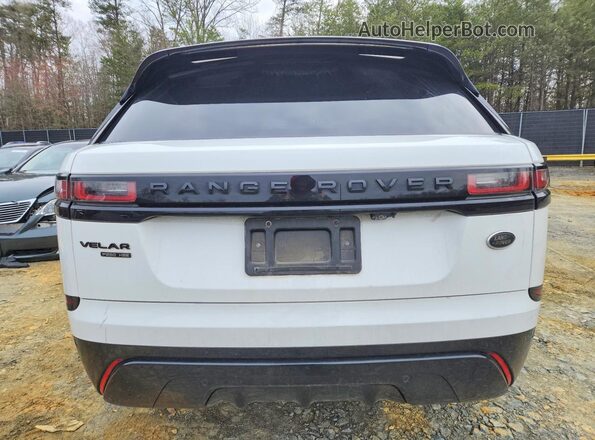SALYM2RX4JA749522 2018 LAND ROVER RANGE Белый Вид салона спереди