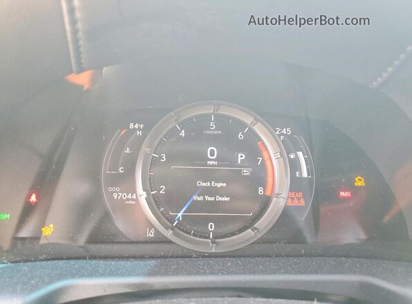 58ABZ1B10KU026821 2019 LEXUS ES Белый Вид задних сидений