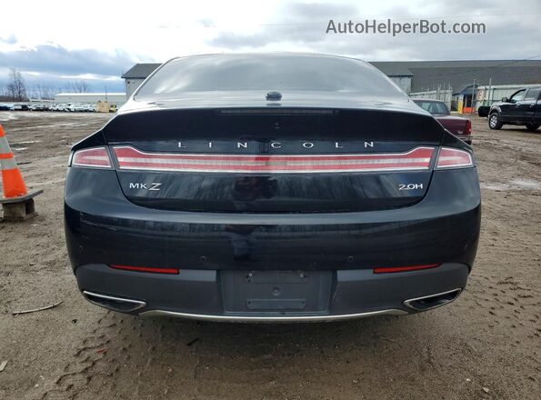 3LN6L5LU9HR654127 2017 LINCOLN MKZ Черный Вид салона спереди