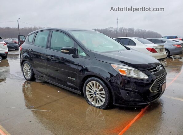 1FADP5AU5JL103626 2018 FORD C-MAX Черный Передняя правая четверть