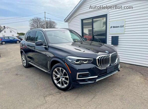 5UXTA6C03P9N92460 2023 BMW X5 Черный Вид спереди
