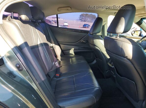 58AB21B13KU004297 2019 LEXUS ES Зеленый Вид задних сидений