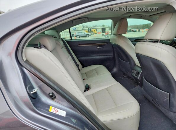 58ABK1GG0GU015147 2016 LEXUS ES Серый Вид задних сидений