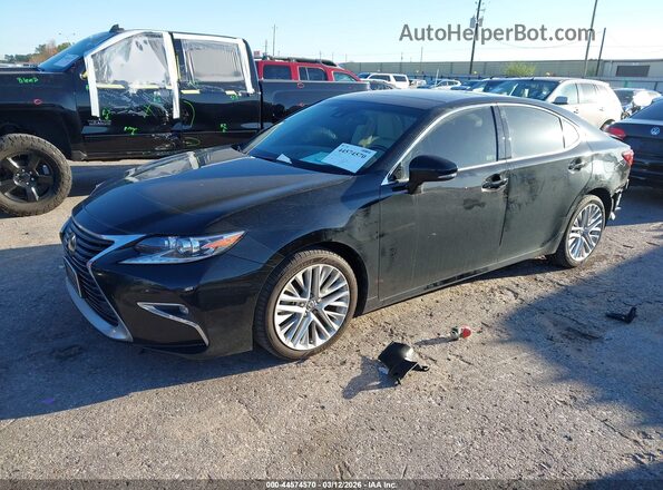 58ABK1GG0JU095590 2018 LEXUS ES 350 Черный Передняя левая четверть