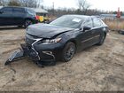 2018 Lexus Es 350   Черный vin: 58ABK1GG2JU106072
