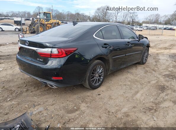 58ABK1GG2JU106072 2018 LEXUS ES 350 Черный Задняя правая четверть