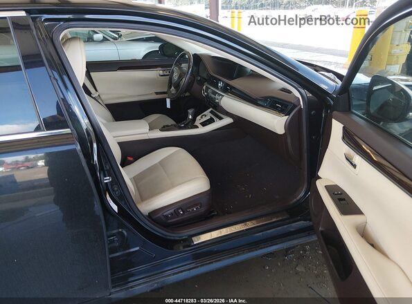 58ABK1GG3GU009634 2016 LEXUS ES 350 Черный Вид салона спереди