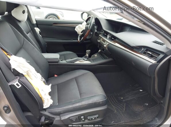 58ABK1GG3HU046796 2017 LEXUS ES 350 Gray Widok wnętrza z przodu