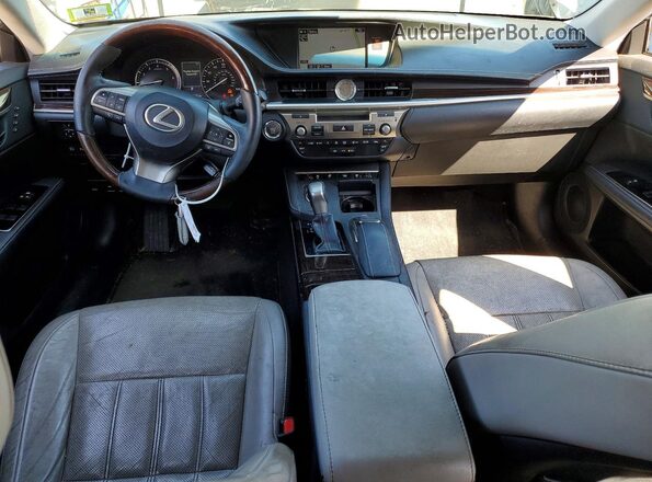 58ABK1GG4GU005625 2016 LEXUS ES Серебряный Вид панели приборов