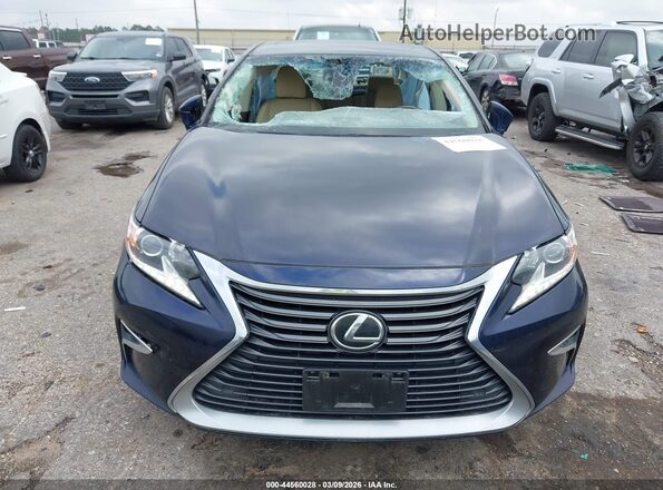 58ABK1GG7HU043545 2017 LEXUS ES 350 Синий Вид щитка приборов