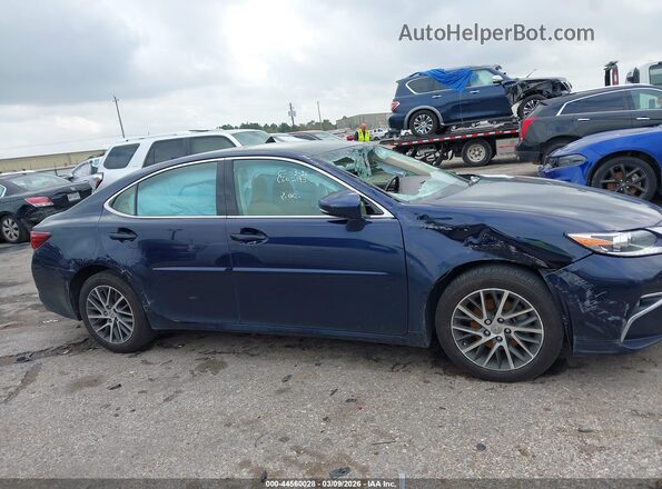58ABK1GG7HU043545 2017 LEXUS ES 350 Синий Вид задней части салона