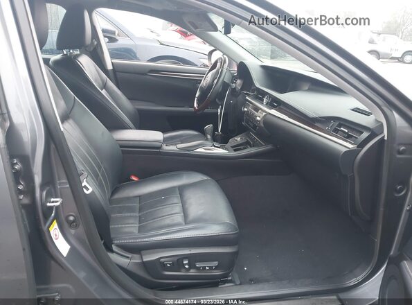 58ABK1GG7JU088636 2018 LEXUS ES 350 Серый Вид салона спереди