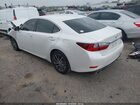 2016 Lexus Es 350   Белый vin: 58ABK1GG8GU019673