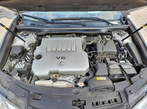 58ABK1GG8HU040394 2017 LEXUS ES Серебряный Вид задней части салона