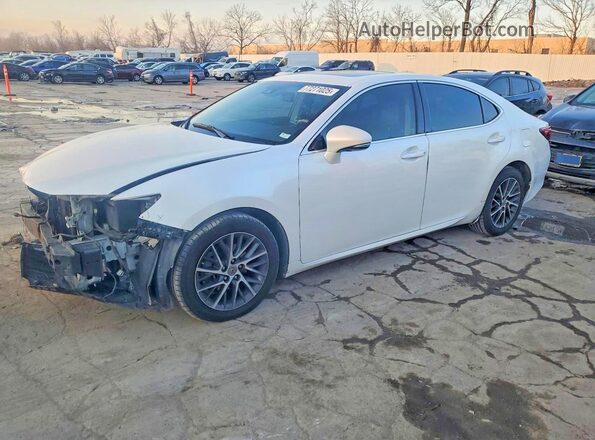 58ABK1GG9JU084202 2018 LEXUS ES Белый Передняя левая четверть