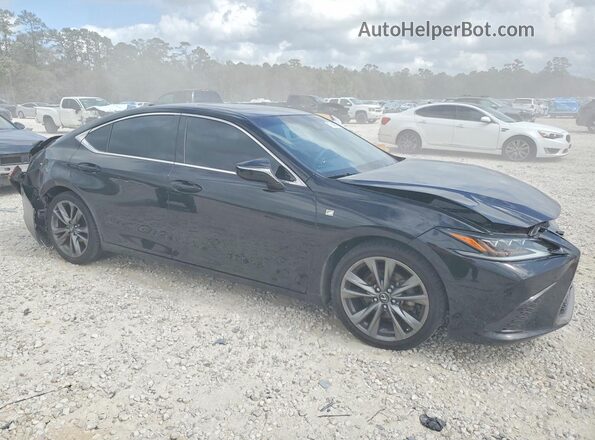58ABZ1B10KU014958 2019 LEXUS ES Черный Передняя правая четверть