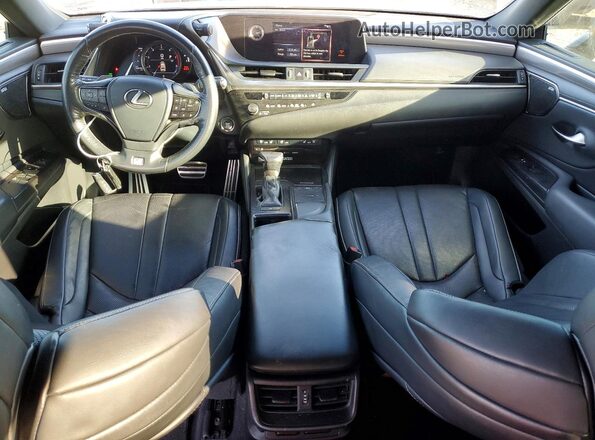 58ABZ1B10KU035227 2019 LEXUS ES Gray Dashboard view