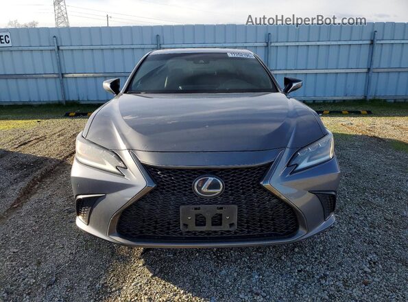 58ABZ1B10KU035227 2019 LEXUS ES Gray Front view