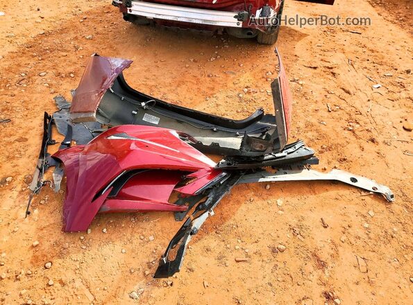 58ABZ1B11KU024446 2019 LEXUS ES Red Widok komory silnika