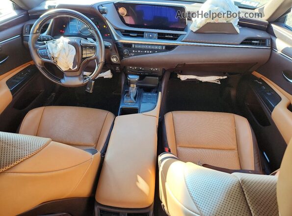 58ABZ1B13KU005672 2019 LEXUS ES Белый Вид панели приборов