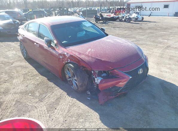 58ABZ1B13KU009463 2019 LEXUS ES 350 Красный Передняя правая четверть