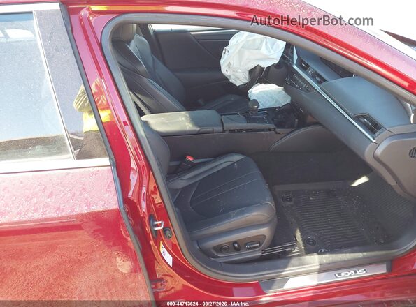 58ABZ1B13KU009463 2019 LEXUS ES 350 Красный Вид салона спереди