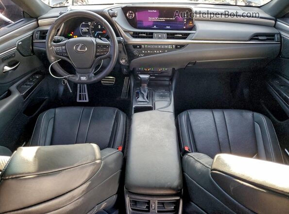 58ABZ1B14KU033576 2019 LEXUS ES Silver Առջևի վահանակի տեսք
