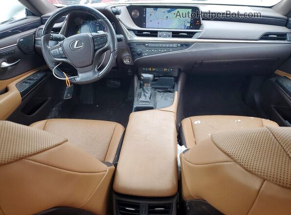58ABZ1B16KU006041 2019 LEXUS ES Белый Вид панели приборов