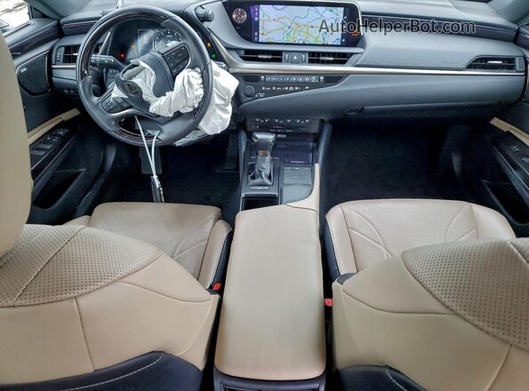 58ABZ1B19KU001271 2019 LEXUS ES Silver Widok deski rozdzielczej