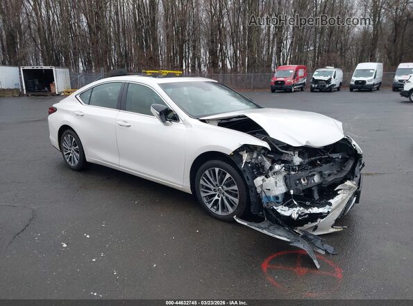 58ABZ1B19KU003635 2019 LEXUS ES 350 Белый Передняя правая четверть