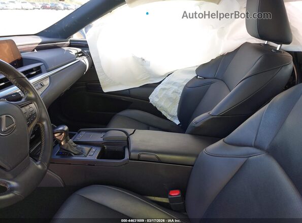 58AD21B10LU010195 2020 LEXUS ES 300H Black Widok wnętrza z przodu