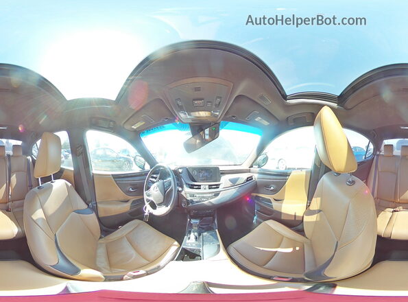 58AD21B10LU010813 2020 LEXUS ES Черный Вид наклейки с VIN-кодом