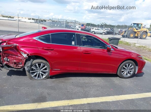 58AD21B19LU008364 2020 LEXUS ES 300H Красный Вид задней части салона
