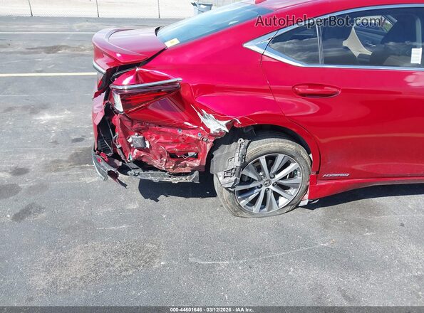 58AD21B19LU008364 2020 LEXUS ES 300H Красный Вид спереди