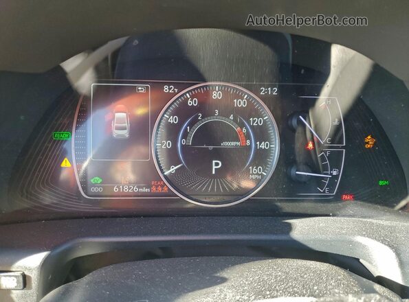 58ADA1C10NU024327 2022 LEXUS ES Черный Вид щитка приборов