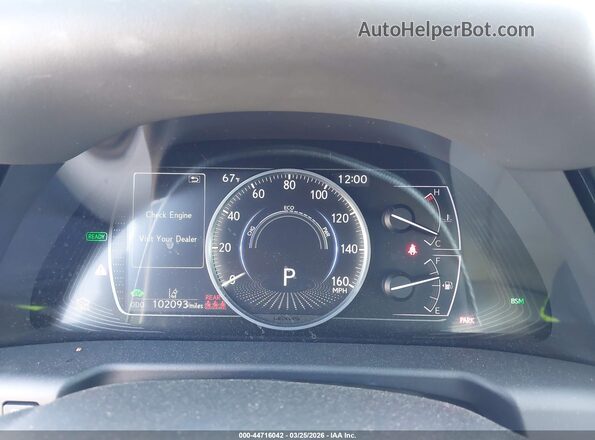 58ADA1C1XPU033443 2023 LEXUS ES 300H Black Вид задніх сидінь