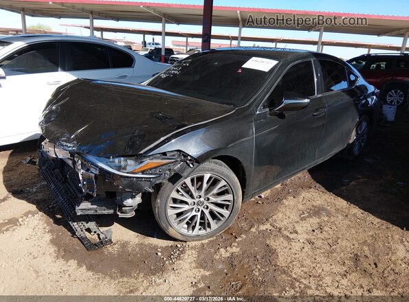 58ADZ1B10LU059862 2020 LEXUS ES 350 Черный Передняя левая четверть