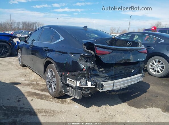 58ADZ1B12NU123189 2022 LEXUS ES 350 Черный Задняя левая четверть