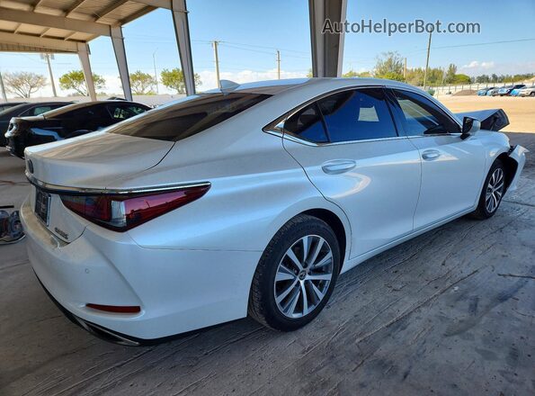 58ADZ1B17LU079235 2020 LEXUS ES White Trasero derecho