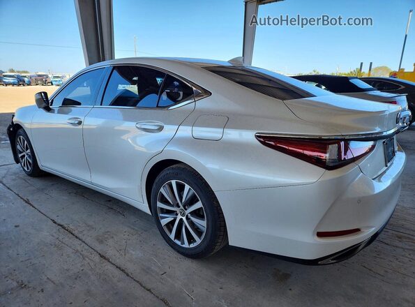 58ADZ1B17LU079235 2020 LEXUS ES White Trasero izquierdo