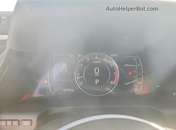 58ADZ1B18PU156491 2023 LEXUS ES Серебряный Вид щитка приборов
