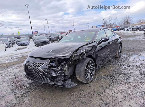 58ADZ1B18RU170765 2024 LEXUS ES Черный Передняя левая четверть