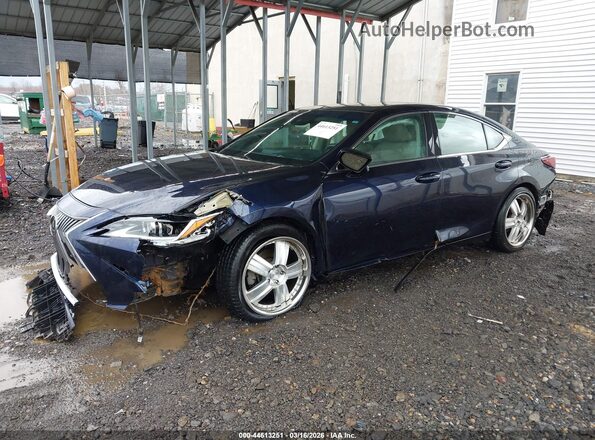 58ADZ1B1XLU071081 2020 LEXUS ES 350 Синий Передняя левая четверть