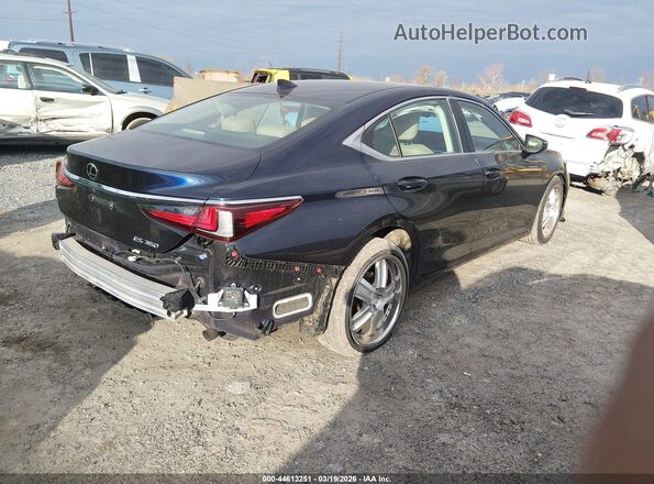 58ADZ1B1XLU071081 2020 LEXUS ES 350 Синий Задняя правая четверть