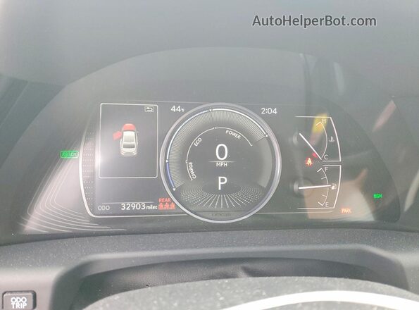 58AEA1C11PU034422 2023 LEXUS ES Черный Вид щитка приборов