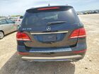 2016 Mercedes-benz Gle 350 Черный vin: 4JGDA5JB5GA687116