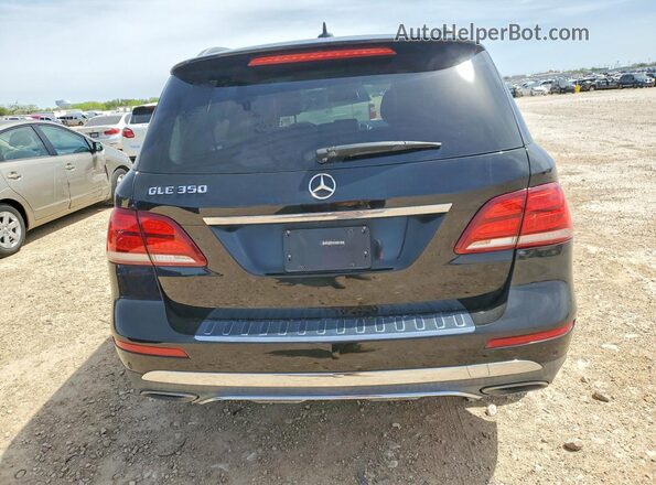 4JGDA5JB5GA687116 2016 MERCEDES-BENZ GLE Черный Вид салона спереди