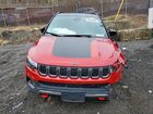 2025 Jeep Compass Trailhawk Красный vin: 3C4NJDDNXST621879